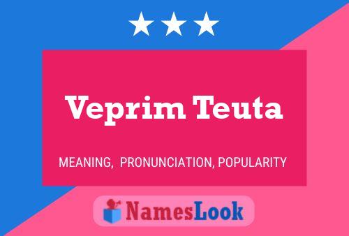 Постер имени Veprim Teuta