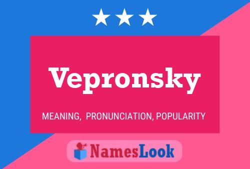 Постер имени Vepronsky