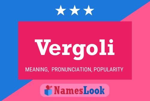 Постер имени Vergoli