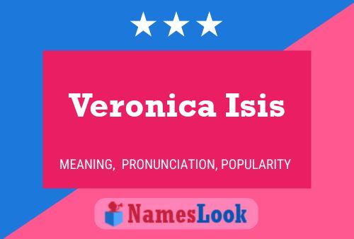 Постер имени Veronica Isis