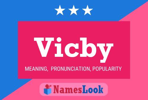 Постер имени Vicby