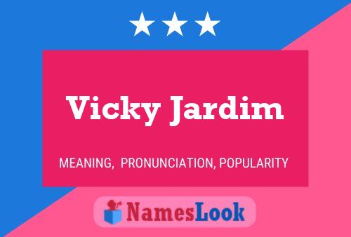 Постер имени Vicky Jardim