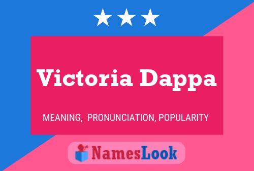 Постер имени Victoria Dappa