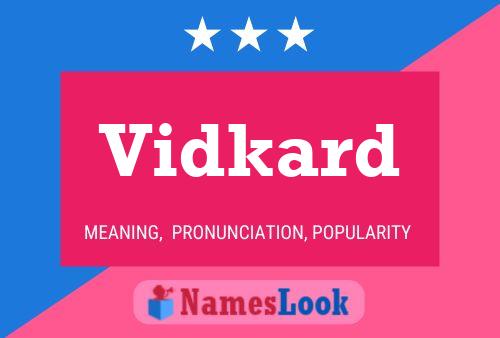 Постер имени Vidkard