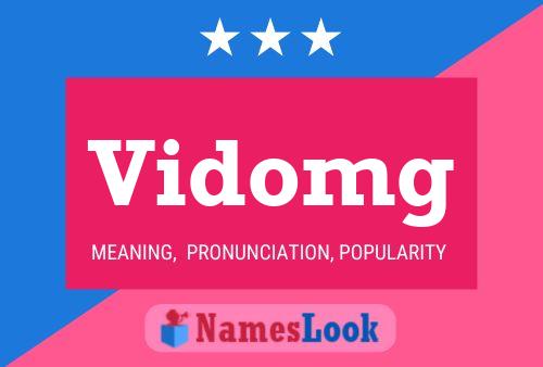 Постер имени Vidomg