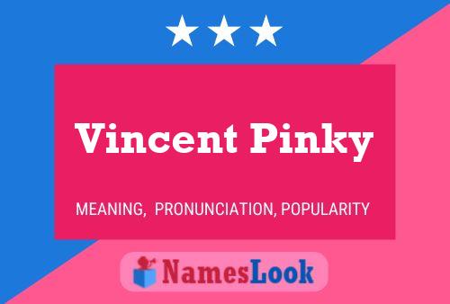 Постер имени Vincent Pinky