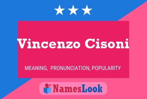 Постер имени Vincenzo Cisoni