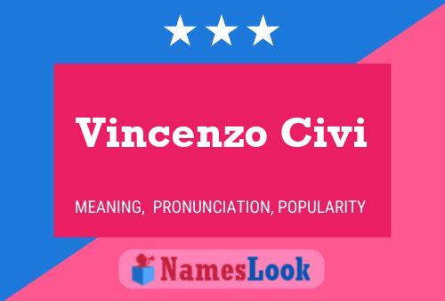 Постер имени Vincenzo Civi