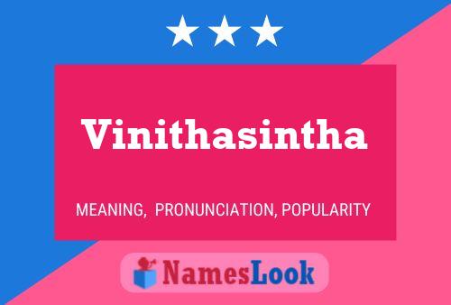 Постер имени Vinithasintha