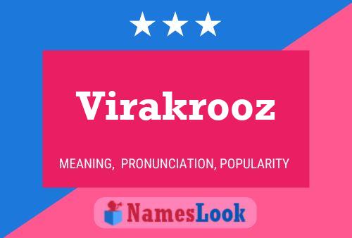 Постер имени Virakrooz