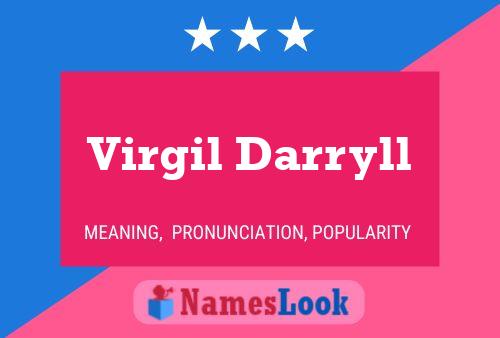 Постер имени Virgil Darryll