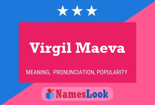 Постер имени Virgil Maeva