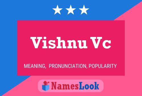 Постер имени Vishnu Vc