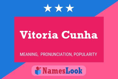 Постер имени Vitoria Cunha