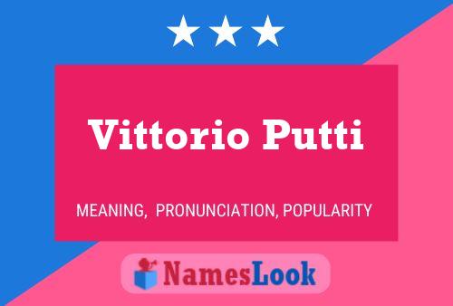 Постер имени Vittorio Putti