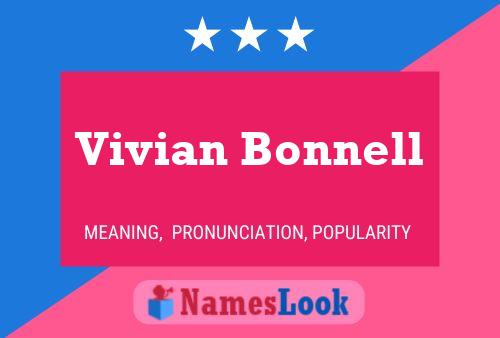 Постер имени Vivian Bonnell