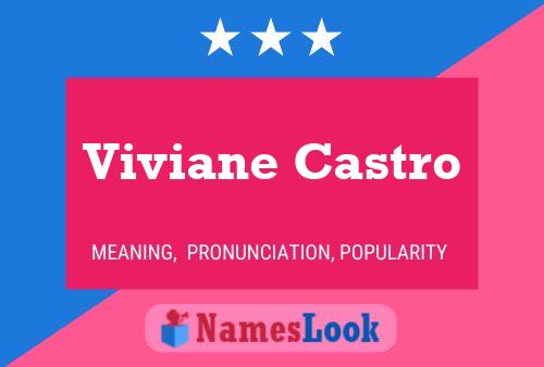 Постер имени Viviane Castro