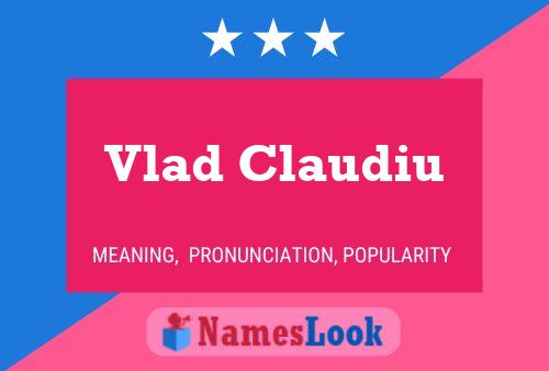 Постер имени Vlad Claudiu