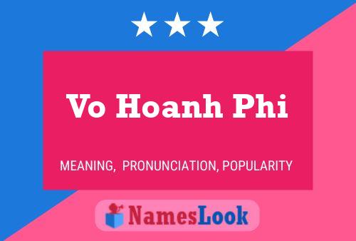 Постер имени Vo Hoanh Phi