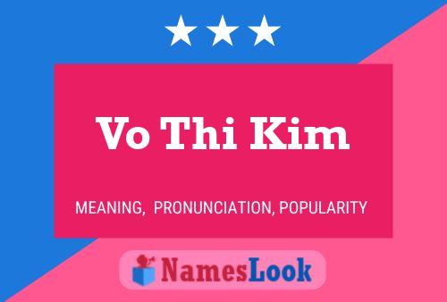 Постер имени Vo Thi Kim