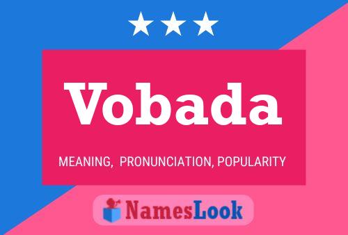 Постер имени Vobada