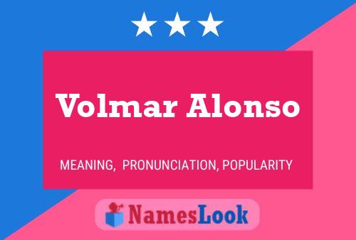 Постер имени Volmar Alonso