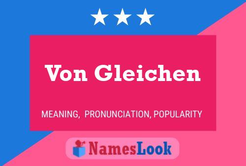 Постер имени Von Gleichen