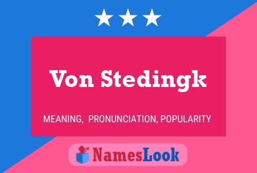 Постер имени Von Stedingk