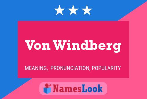 Постер имени Von Windberg