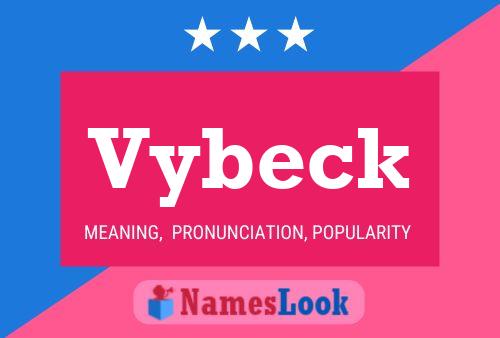 Постер имени Vybeck