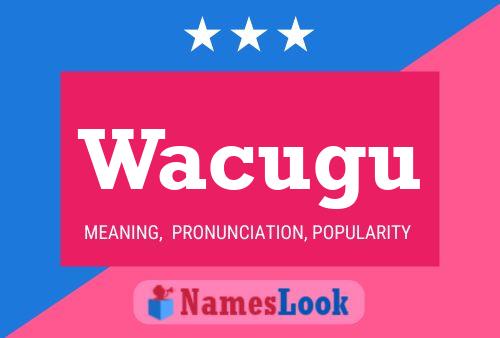 Постер имени Wacugu