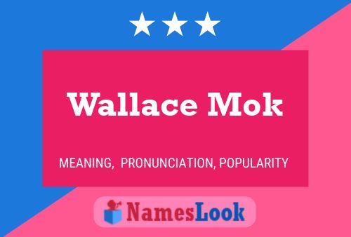 Постер имени Wallace Mok