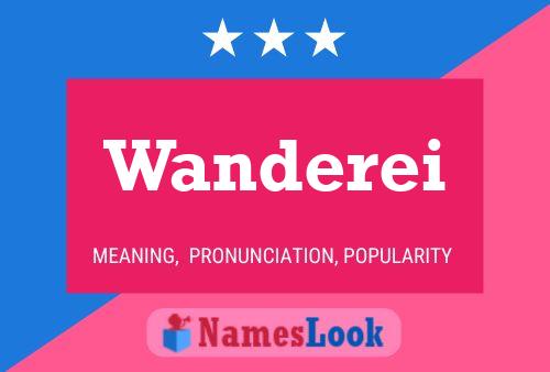 Постер имени Wanderei