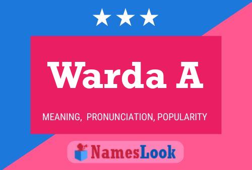 Постер имени Warda A