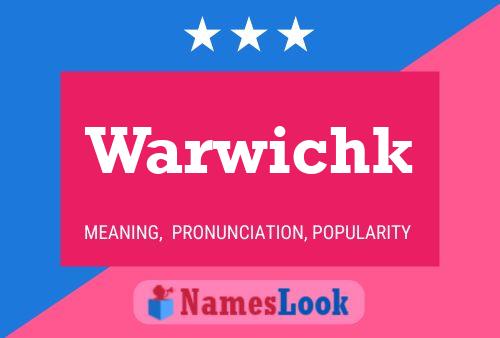 Постер имени Warwichk