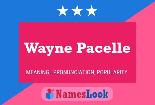 Постер имени Wayne Pacelle