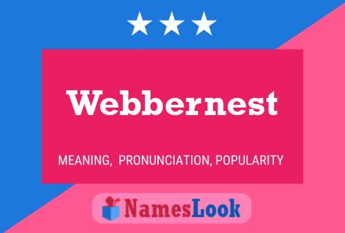 Постер имени Webbernest