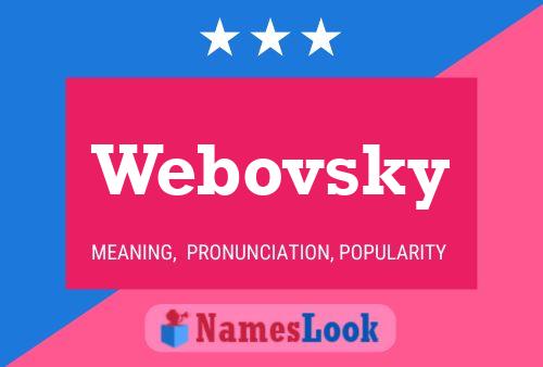 Постер имени Webovsky