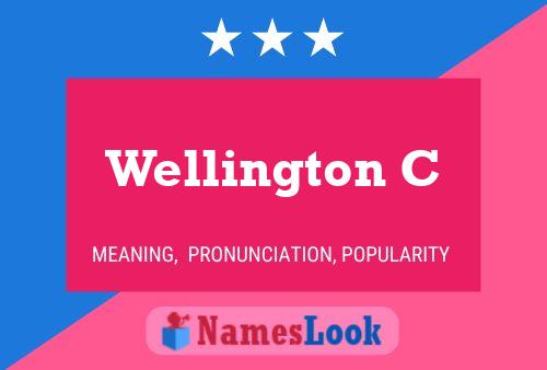 Постер имени Wellington C