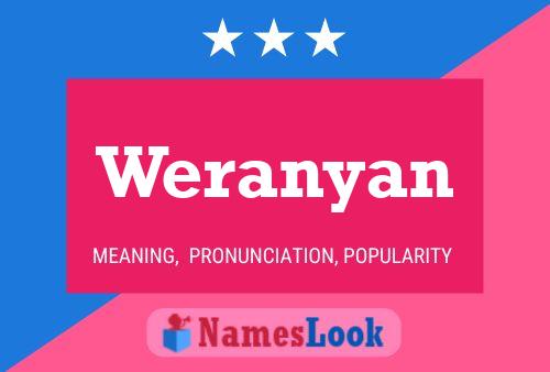 Постер имени Weranyan