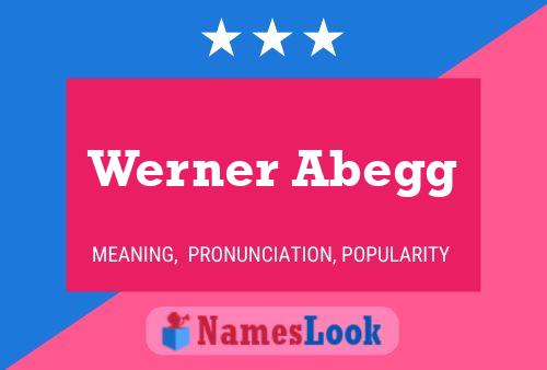 Постер имени Werner Abegg