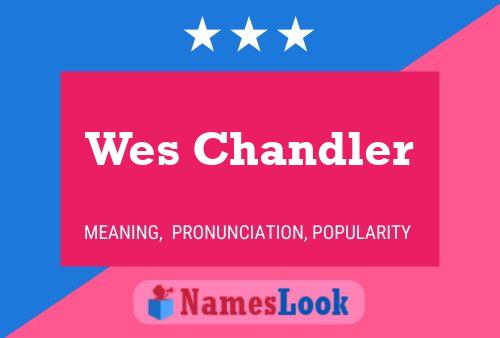 Постер имени Wes Chandler