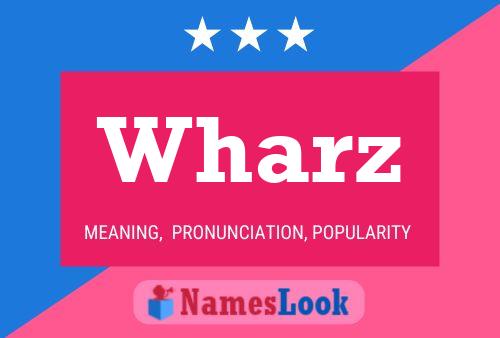 Постер имени Wharz