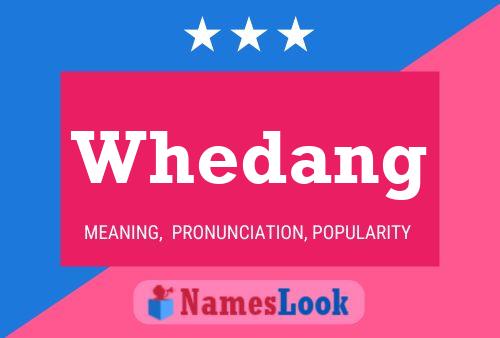 Постер имени Whedang