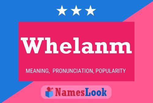 Постер имени Whelanm