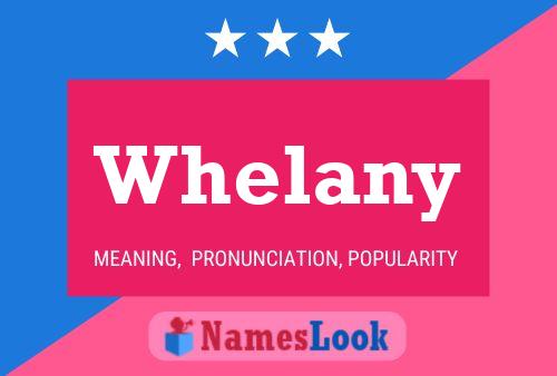 Постер имени Whelany