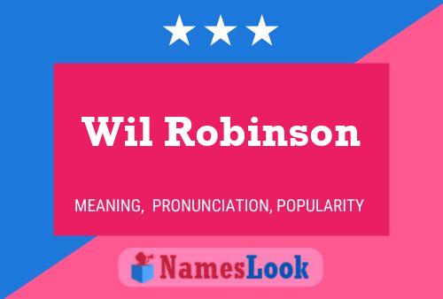 Постер имени Wil Robinson