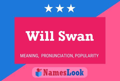 Постер имени Will Swan