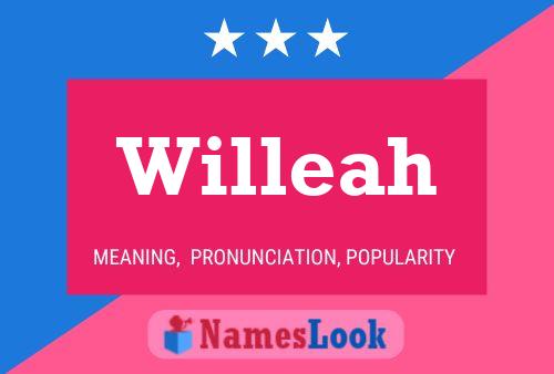 Постер имени Willeah