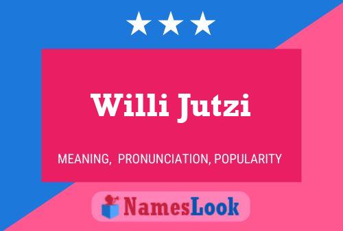 Постер имени Willi Jutzi